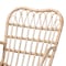Baxton Studio Bajo Modern Bohemian Natural Brown Rattan Arm Chair 232-13229-ZORO - alternate 5